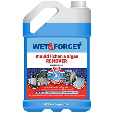 Wet And Forget - Moss Mould Lichen And Algae Remover (5 Litre)