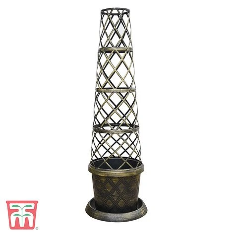 Black & Gold Tower Pot™ - Image 2